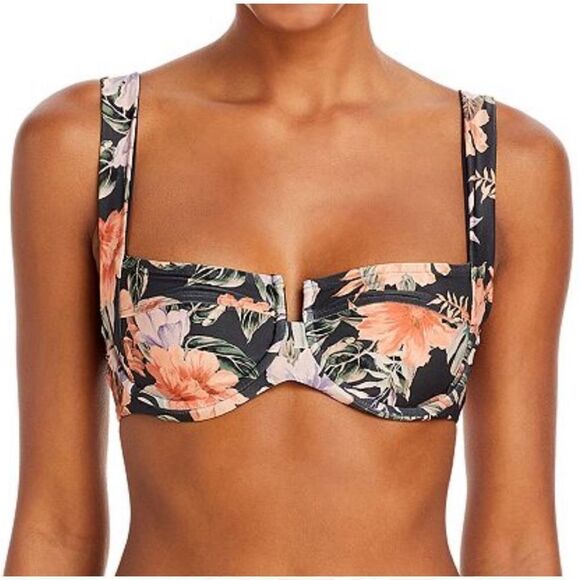 New. L*SPACE floral bikini. D-cup/L-bottom. Retails $198 - Picture 5 of 10